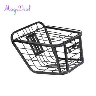 Magideal Xe Đạp Phía Sau Giỏ Đồ Lặt Vặt Tổ Chức Kim Loại Mua Sắm Xe Đạp Pannier Cho