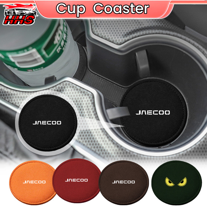 JAECOO Car Cup Coaster Thảm chống trượt Đệm ô tô Cách âm Phụ kiện ô tô cho JAECOO J7 J8 J6 J5 7 6 5 