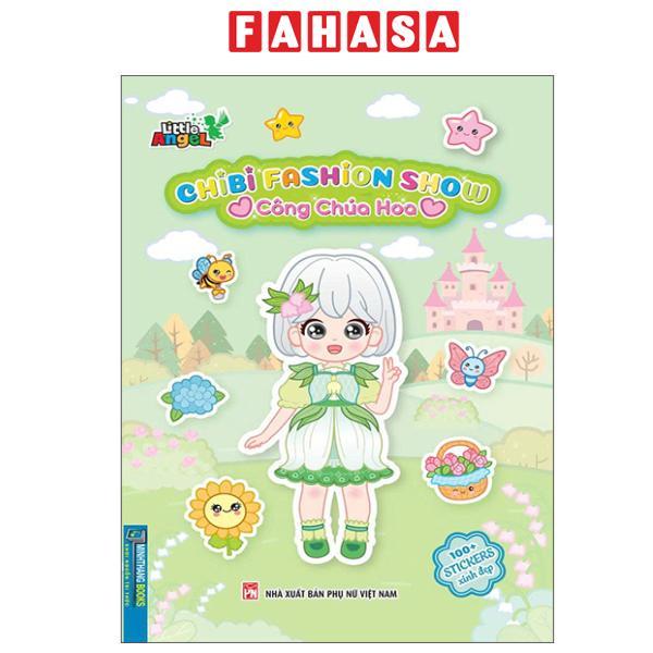 Sách - Chibi Fashion Show - Công Chúa Hoa