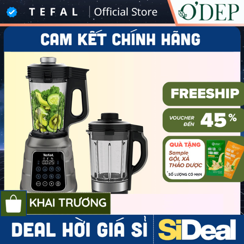 Máy xay sinh tố và làm sữa hạt Tefal Ultra Blend Boost BL985A31 - Chính hãng - SIDEAL SIO
