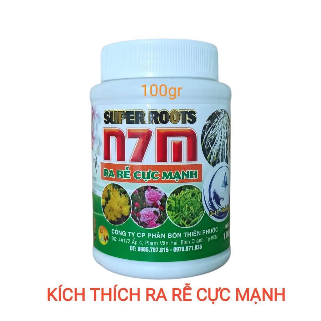 (M194) Phân Bón N7M (Lọ 100gr) Kích Thích Ra Rễ Cực Mạnh Dùng Cho Mọi Loại Cây Trồng