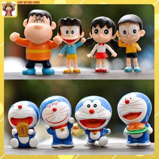  Bộ 8 Mô Hình Doraemon Nobita Chaien Xuka Xeko Siêu Dễ Thương Cao 8cm Mô Hình Decor Trang Trí Bộ Sưu Tập 
