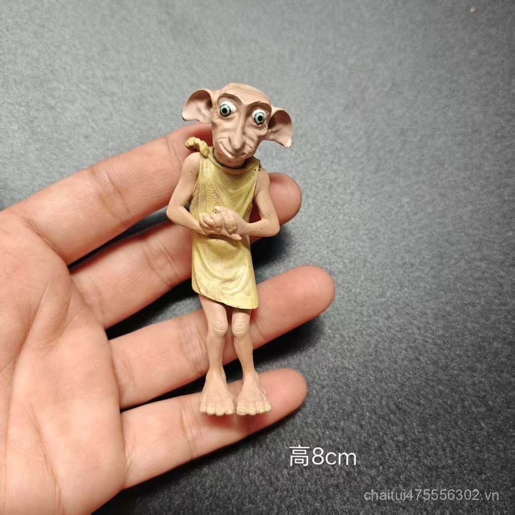 Số lượng lớn Gia đình Harry Potter Nâng cao Yêu tinh Dobby Đồ trang trí búp bê hình nhỏ