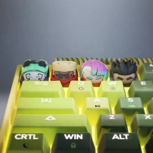 Cyberpunk Edge Walker Keycap Nắp bàn phím độc đáo Nắp bàn phím cơ