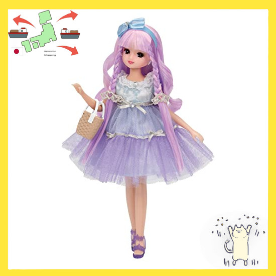[Japanese Version] Takara Tomy Licca-chan Dress Up Nijikyunkar Dress Set Icy Codes Dress Up Toy Toy 