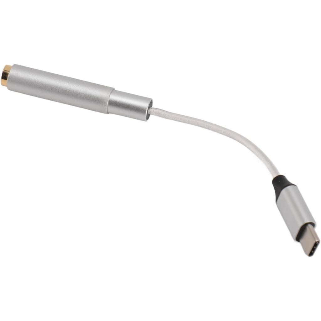 Ciciciglow USB Type C sang 2.5mm 3.5mm 4.4mm Bộ chuyển đổi giắc cắm tai nghe nữ, Cắm và chạy USB C s