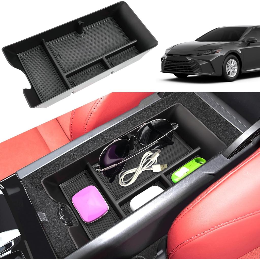 2025 2026 Phụ kiện Camry Bộ sắp xếp bảng điều khiển trung tâm cho Toyota Camry (LE / SE / Nightshade