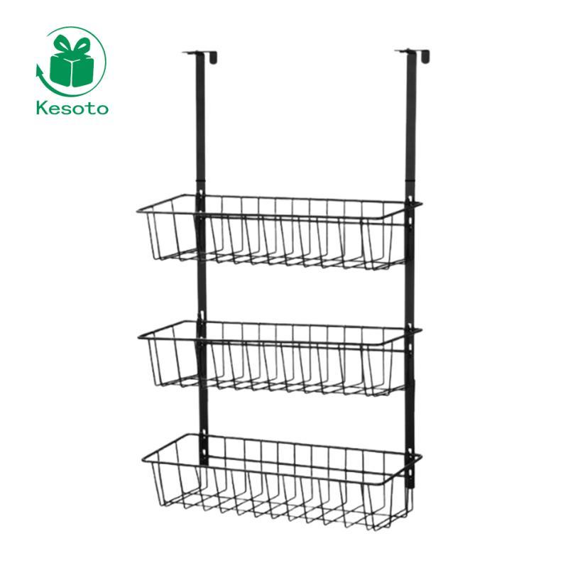 Kesoto over Door Organizer Spice Rack Tổ chức Kệ đa năng Giỏ treo cửa