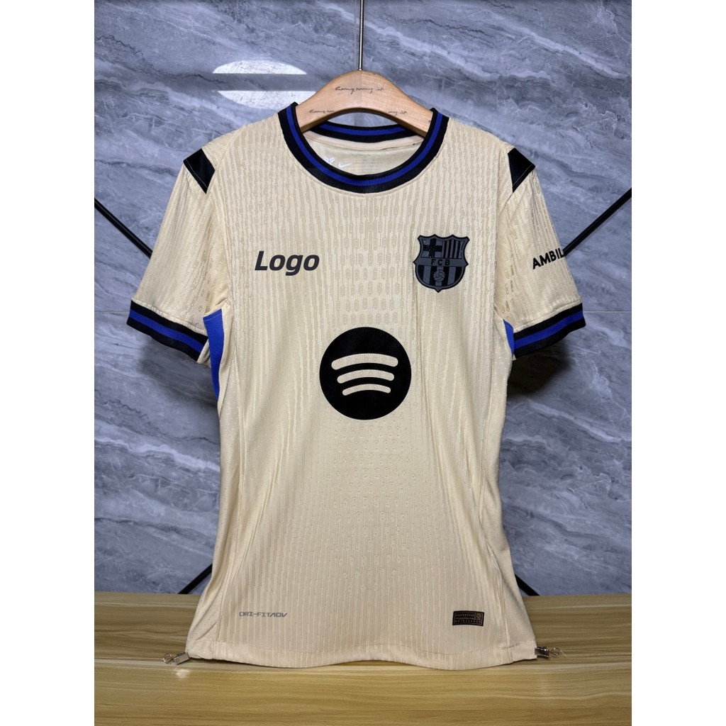 Áo thi đấu Barcelona 2025/26 số 10 Lamine Yamal - Áo ngắn tay sân khách