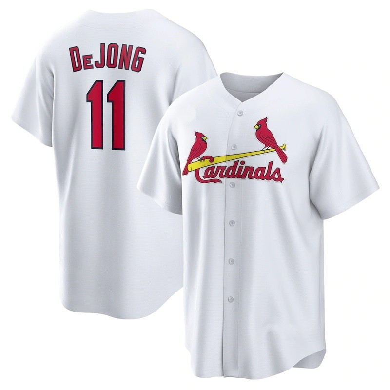 Áo bóng chày MLB nam màu trắng Paul DeJong - Saint Louis Cardinals