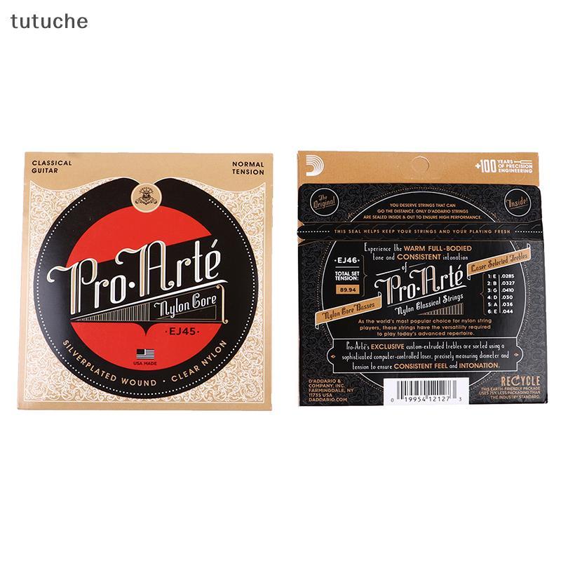 Tutu 6 Dây Đàn Guitar Cổ Điển Pro Dây Đàn Guitar Điện EJ45 EJ46 VN