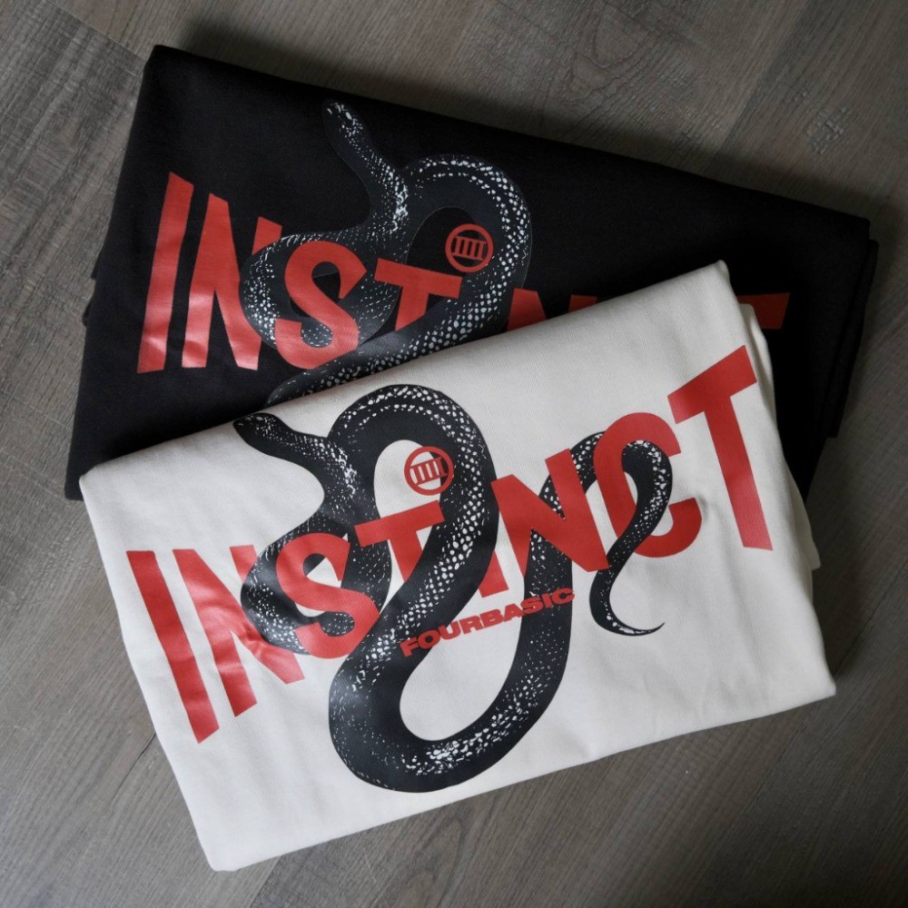 Áo thun Basic Instinct Unisex, chất liệu dày 100% cotton, dáng nhỏ gọn