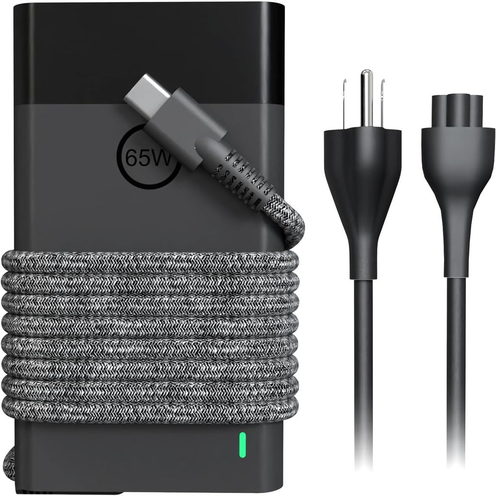 Mới Slim 65W Sạc Laptop Phù Hợp Cho Laptop HP Sạc USB C Thay Thế Máy Tính, Envy x360 / Elitebook x36