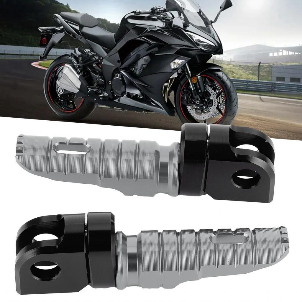 Shopp Để Chân Cho Kawasaki Ninja Z125 Z900 Yctze Cặp Chân Trước Chốt Đen Hợp Kim Nhôm Bàn Đạp Phù Hợ
