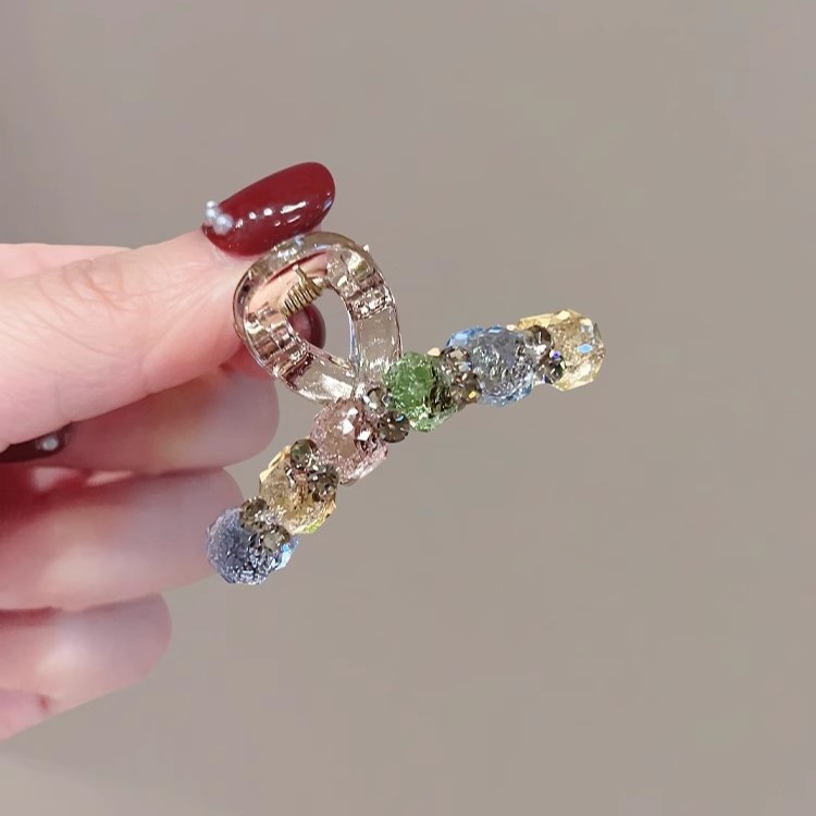 [H012] Kẹp tóc pha lê Phụ kiện tóc thời trang