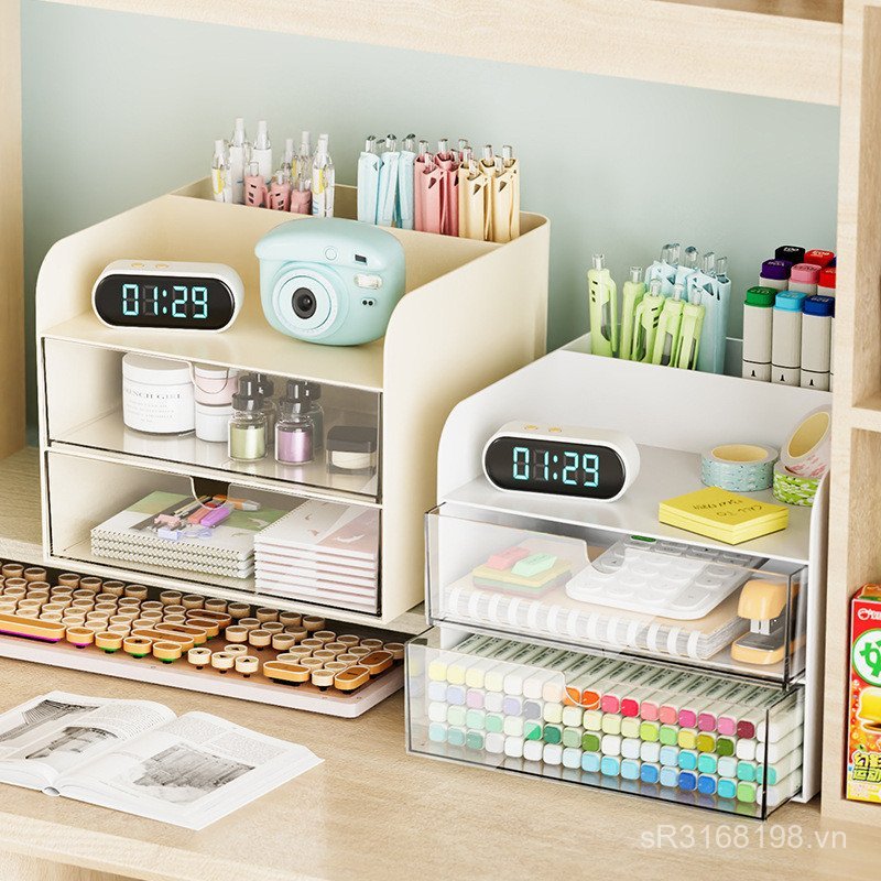 Hộp đựng bút Máy tính để bàn Bút đánh dấu Loại ngăn kéo Bút màu Đồ lặt vặt Sinh viên Văn phòng phẩm 