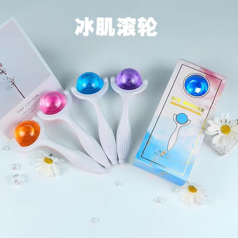 Sản phẩm mới Hàng có sẵn Ice Muscle Roller Ice Pack Beauty Ice Wave Ball Ice Muscle Roller Facial Ro