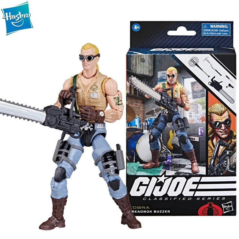 Còn hàng G.i. Joe GI Joe Classified Series 6 "106 Cobra Dreadnok Buzzer Nhân Vật Hành Động Mô Hình B