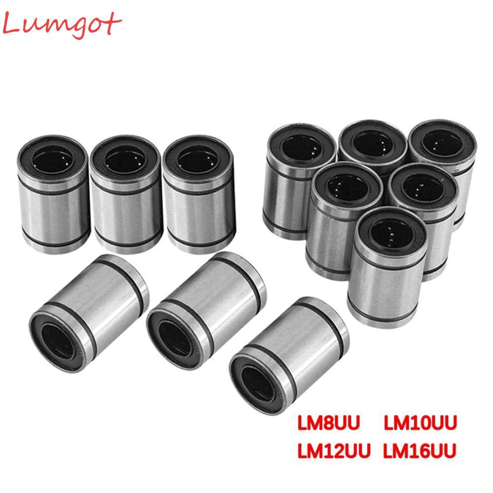 MERY Bushing Thép mạ niken Thép Chrome bền LM3U LM4UU LM5UU LM6UU