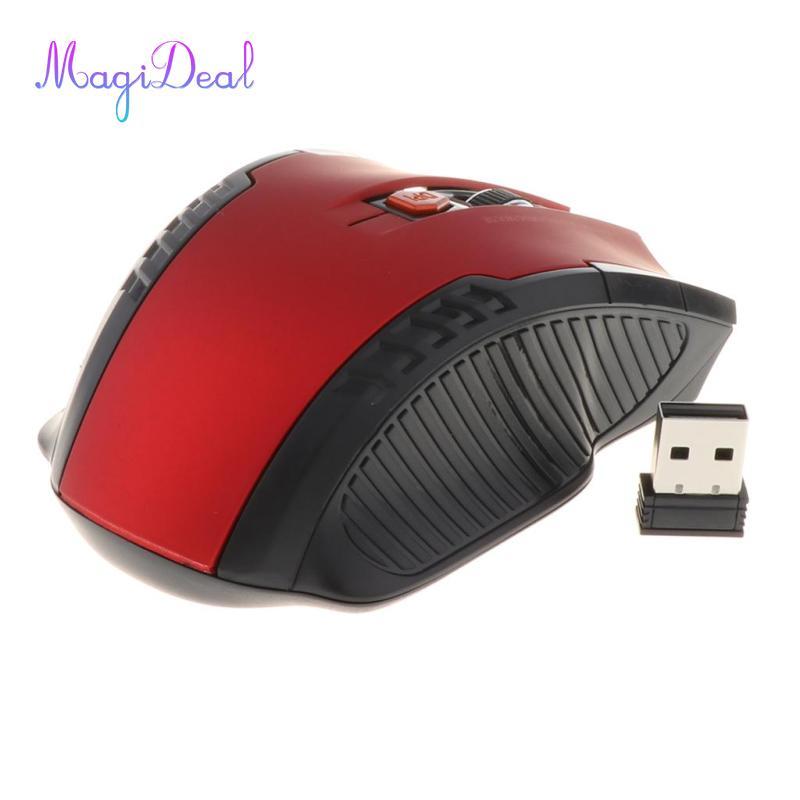 Chuột quang có thể sạc lại 2.4GHz Chuột chơi game USB có thể điều chỉnh 500-1000DPI 8-15mA 1.5V / 3V