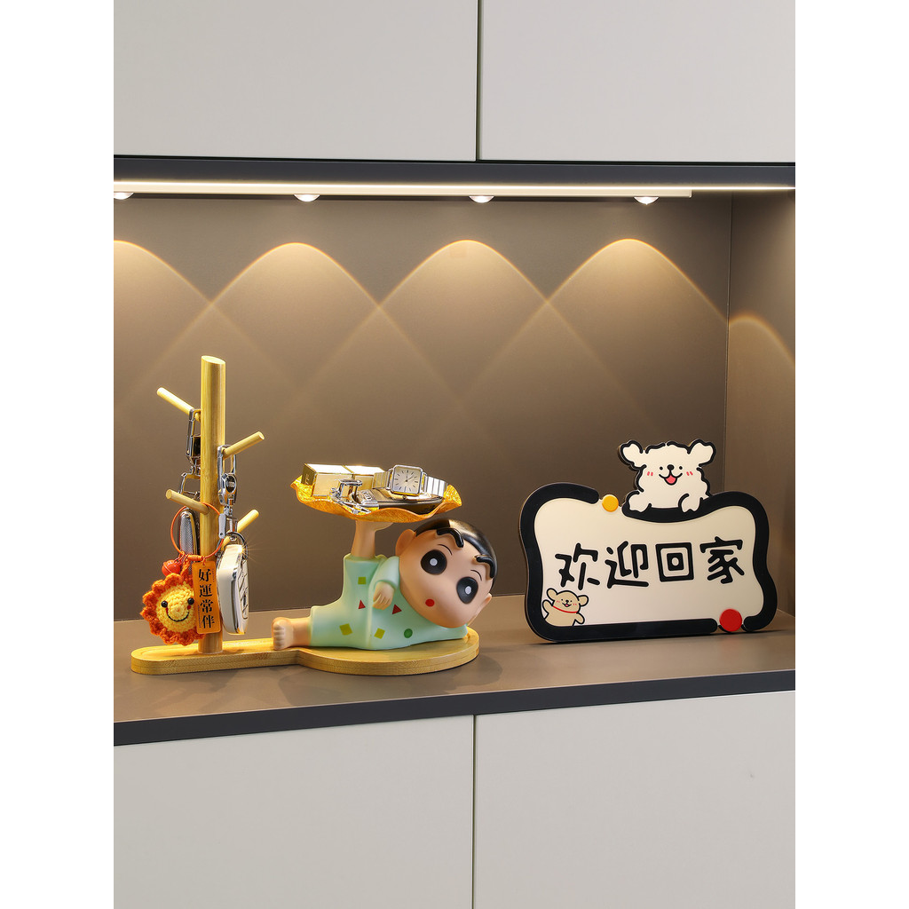 Haibei Biển Crayon Shin-Chan Chìa Khóa Lưu Trữ Đồ Trang Trí Đồ Trang Trí Lối Vào Phòng Khách Để Bàn 