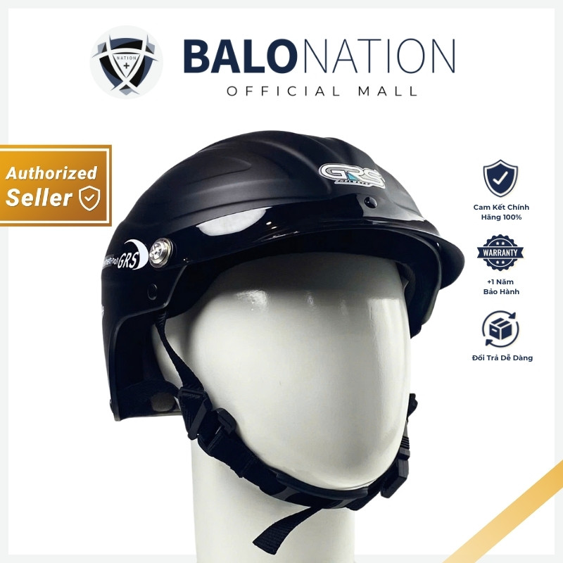 [CHÍNH HÃNG] Mũ bảo hiểm 1/2 đầu GRS A860 không kính size lớn – Cực Êm, Chống Trầy -BH Dài Hạn