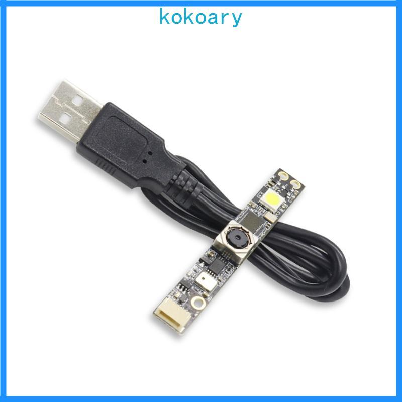 Mô-đun máy ảnh USB KOK 5MP OV5640 Cảm biến độ phân giải cao Tự động lấy nét hỗ trợ cho RPi hiệu quả
