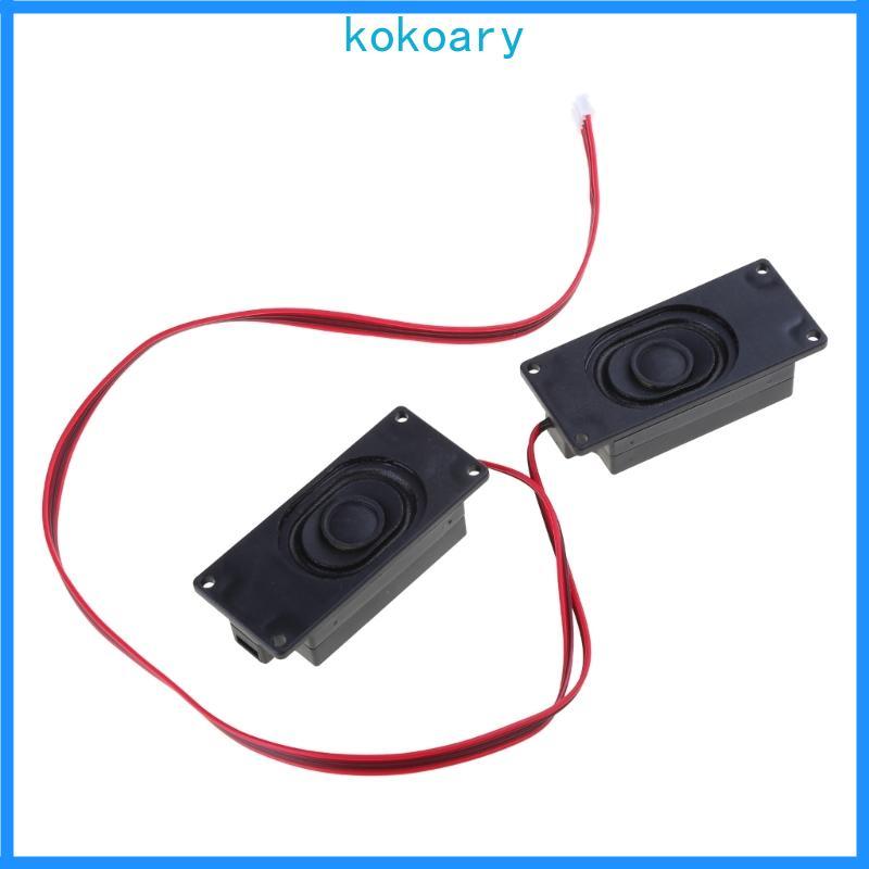 KOK 2x Mini 3070 Loa Stereo Hình Chữ Nhật Loa 4 Ohm 3W Rạp Hát Tại Nhà
