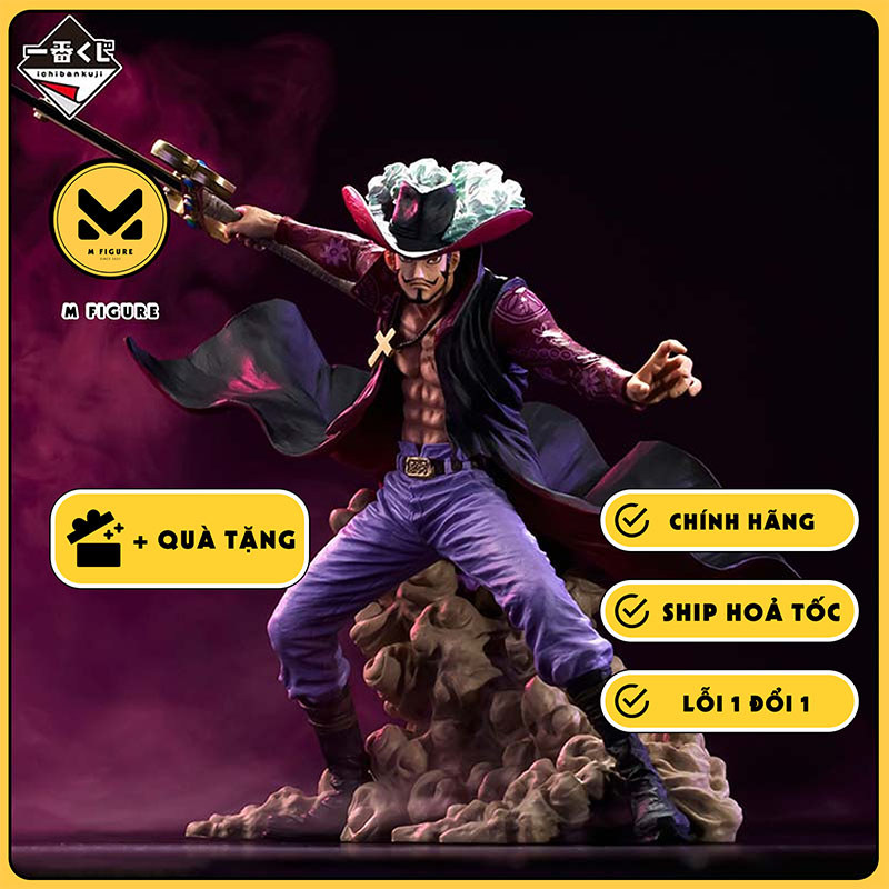 MÔ HÌNH Dracule Mihawk - Ichiban Kuji One Piece Ex Shikon no Keifu (C Prize) (Bandai Spirits) FIGURE