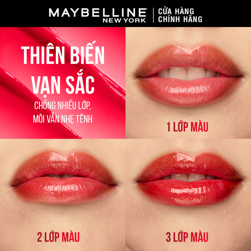 Son bóng dưỡng Maybelline New York Lifter Glaze cho môi mềm ẩm mướt, mọng thạch Cherry 2.8g | BigBuy360 - bigbuy360.vn