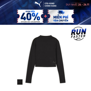 Áo Thun Tay Dài Thể Thao PUMA Nữ INTERGALACTIC LS TOP
