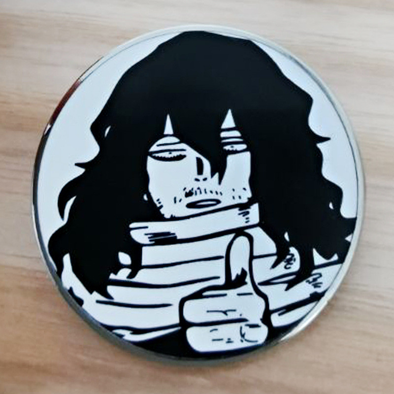 Spot Goods#Badge Brooch Anime Character Aizawa Shouta Badge My Hero Academia Merchandise1101hw
