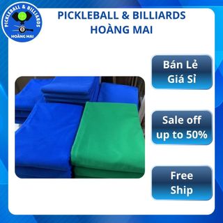 [Giá rẻ] Vải cỏ nỉ một mặt, Vải mặt bàn bida, Nỉ bàn bi-a,  dùng cho bàn lỗ, gồm cả thành băng