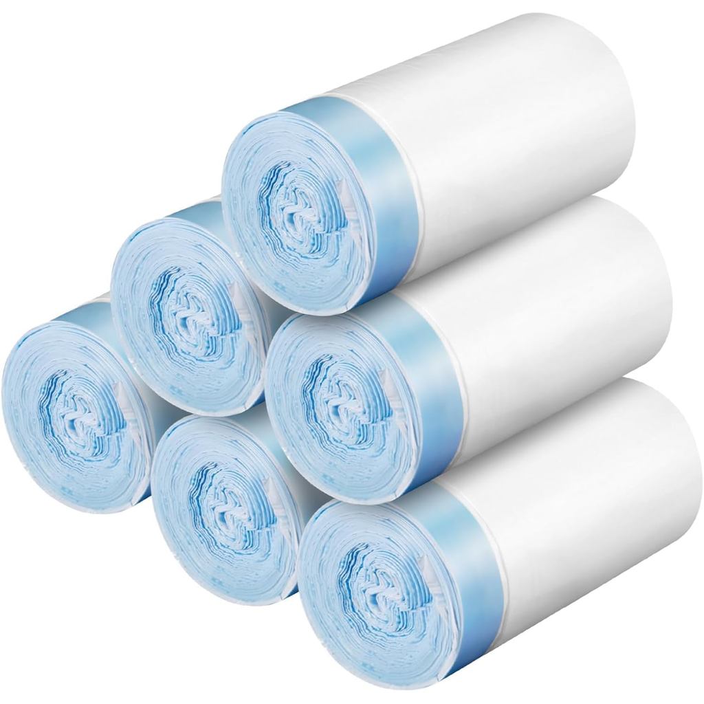 Túi đựng hộp đựng rác cho mèo, 120 gói, 55 * 30CM, Tương thích với Hộp đựng rác tự làm sạch PURA X, 