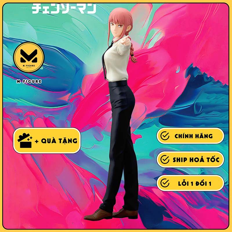 MÔ HÌNH Makima - Chainsaw Man - Glitter & Glamours (Bandai) FIGURE CHÍNH HÃNG