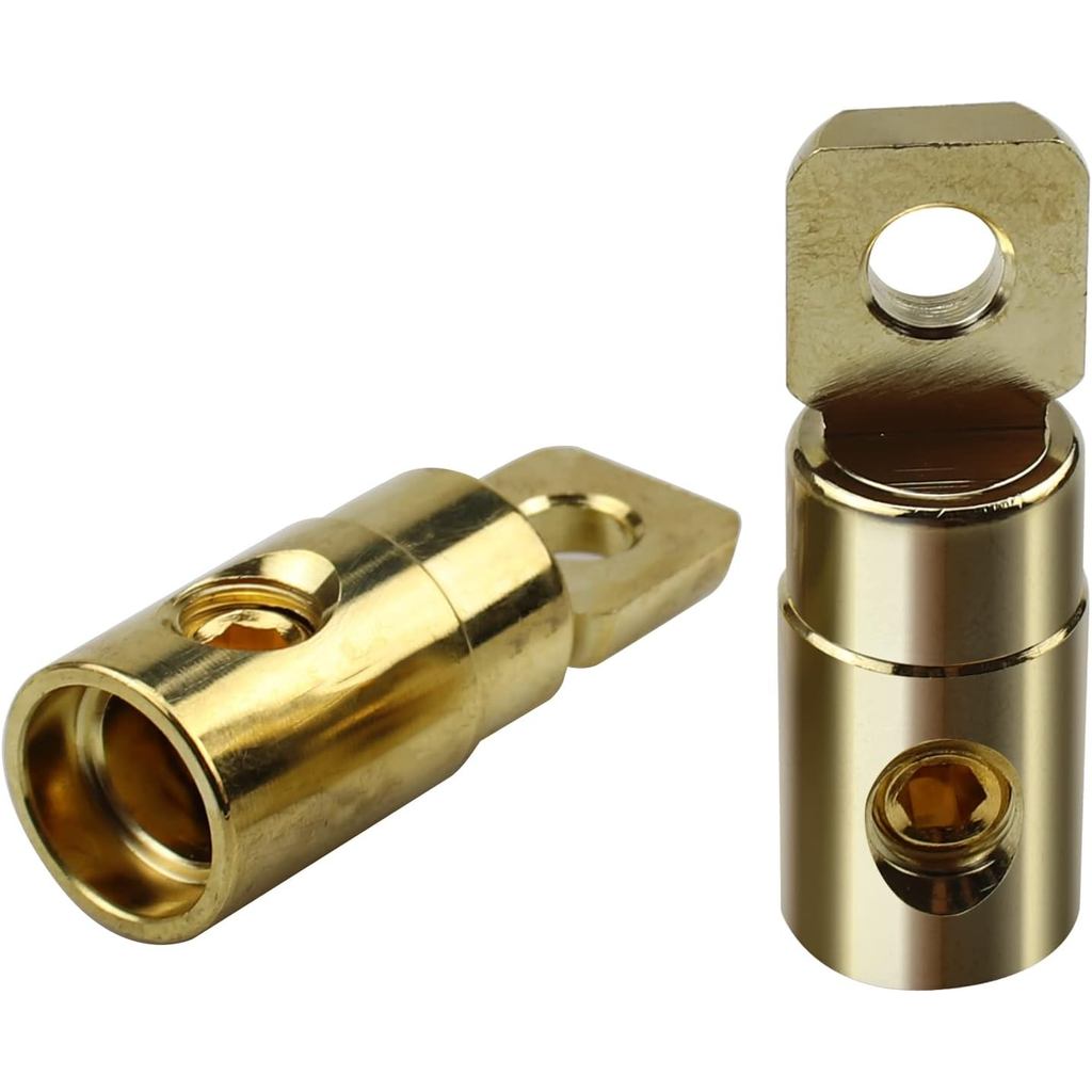 ZOOKOTO 2 Chiếc RT1 0 / 2GA Dây GA Giảm Tốc, Dành Cho Xe Âm Thanh Nổi AWG Pin Power Ground Wire Giảm