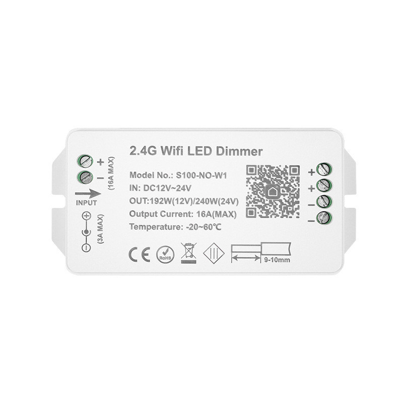 Graffiti WiFi Monochrome Nhiệt độ màu kép RGB RGBW RGBW RGBW RGBW Bộ điều khiển mờ TUYA Control