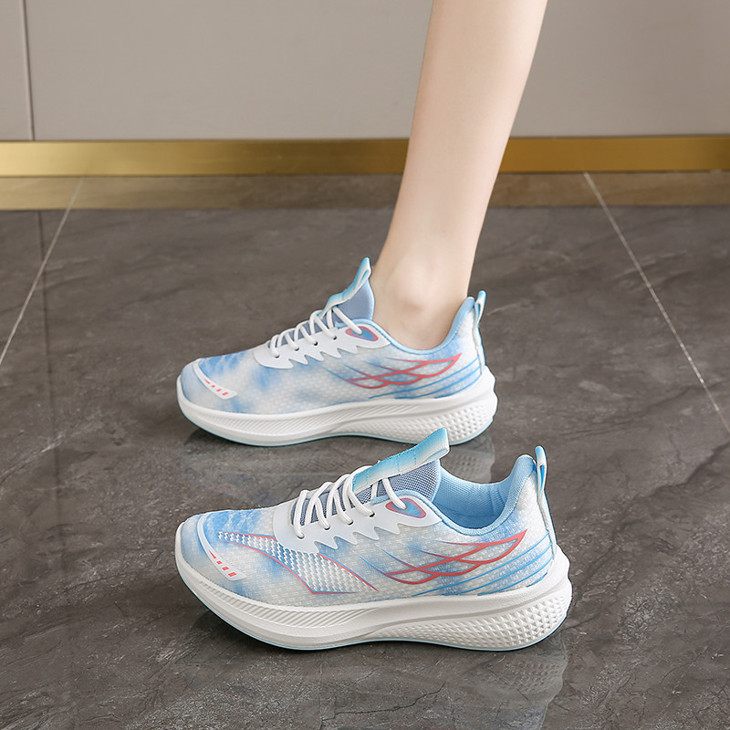 Women's Lace-Up Shoes Fashion Korean Style Summer Breathable Flyknit MT-109Women's Shoes