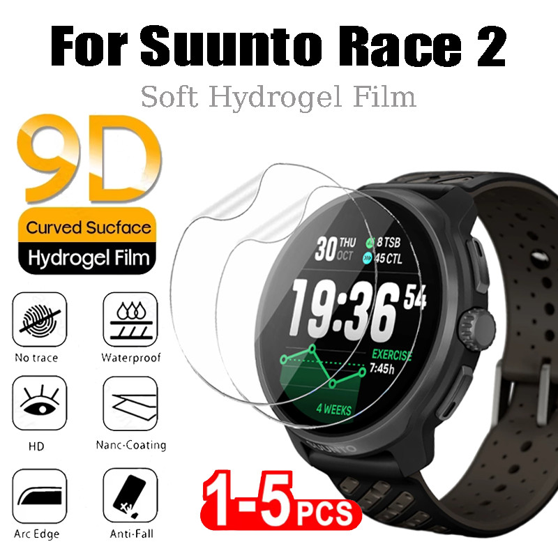 Phim Hydrogel Mềm Cho Suunto Race 2 Bảo Vệ Màn Hình Bảo Vệ Cho SUUNTO RACE 2 Vỏ Bảo Vệ