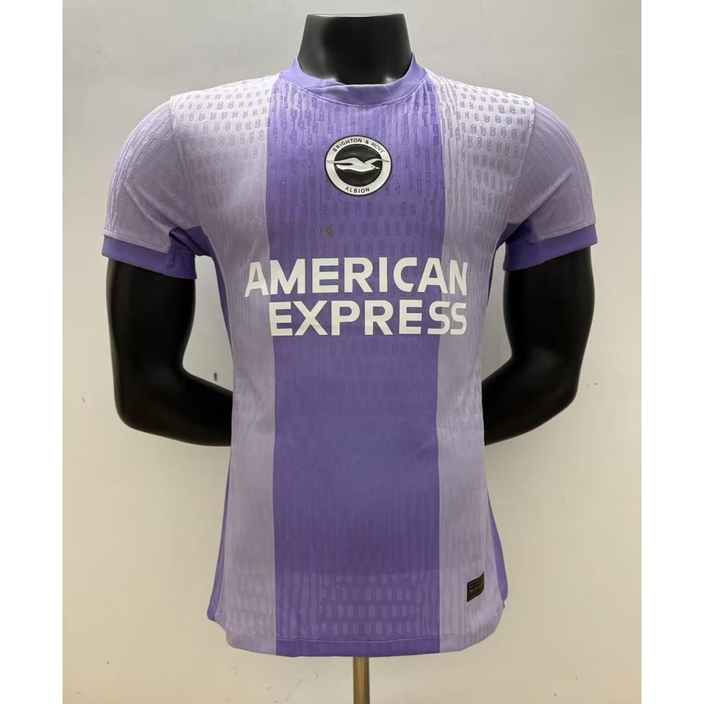 Áo bóng đá sân khách Brighton cho người lớn, size S đến 2XL