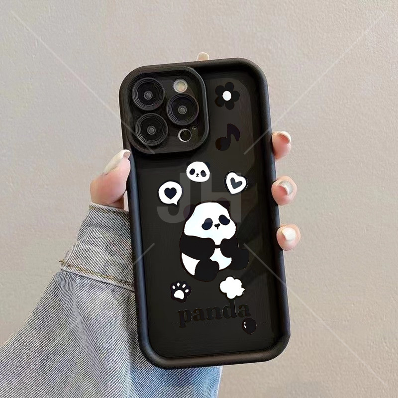 Ốp lưng infinix Smart 5 6 HD 6 PLUS 7 7 PLUS 7 HD Ốp lưng nhiều màu chống rơi vỏ gấu trúc đơn giản