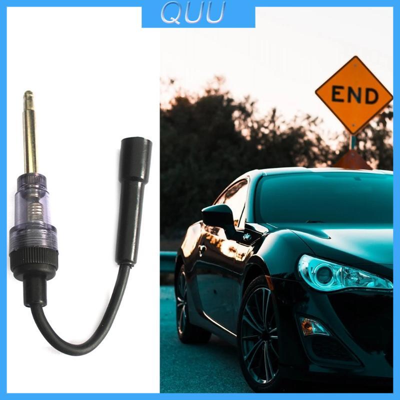 QUU Spark Test Plug Engine Đánh lửa Tester 6-12 Volt Fool-Proof Coil Armature Máy dò chẩn đoán công 