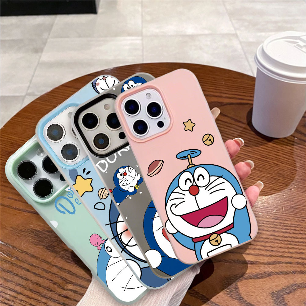 Ốp điện thoại Jelly 2IN1Doraemon Blue Fatty OPPO A5X A5 Pro A3X A60 A18 A38 A78 A58 A57 2022 A17 A16