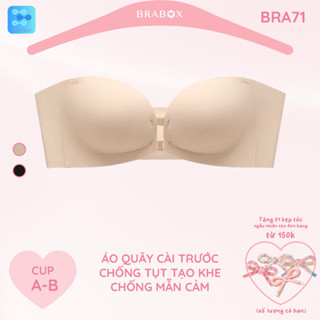  Áo quây cài trước chống tụt tạo khe chống mẫn cảm NOP BRABOX BRA71 