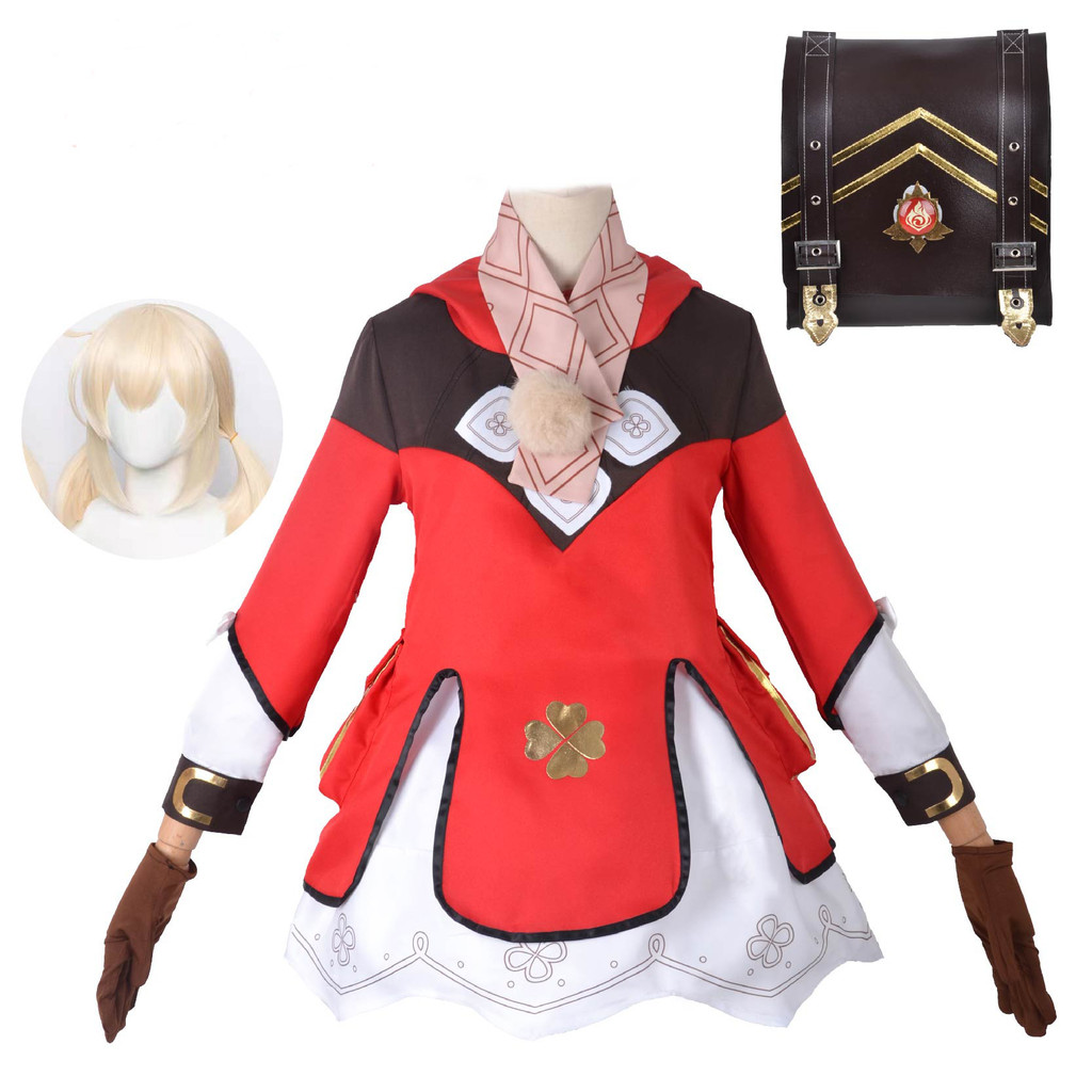 Genshin Impact Cosplay Outfit Klee Character - Cute Gothic Style Bag for Females HYG