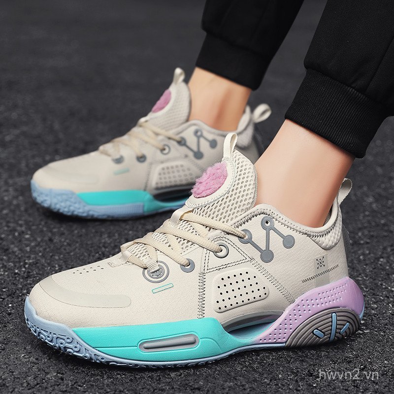 Giày bóng rổ phong cách Wade's Way với đế cao su trong suốt rỗng