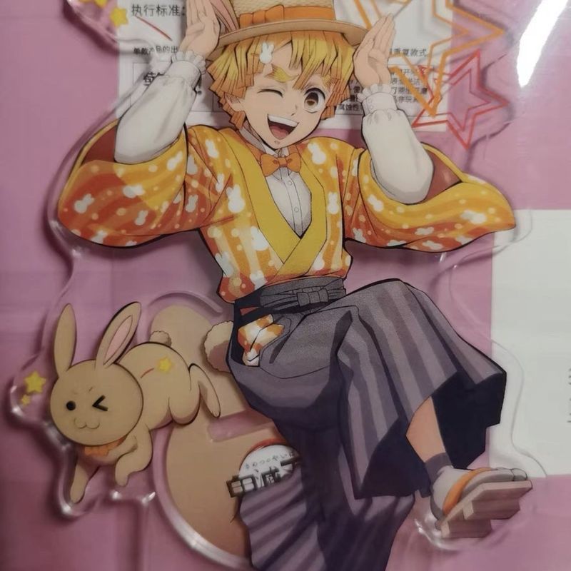 【Demon Slayer】Khung Hình Đứng Zenitsu & Nezuko - Phụ Kiện Anime, Hàng Sưu Tầm Cho Fan, Quà Tặng Coll