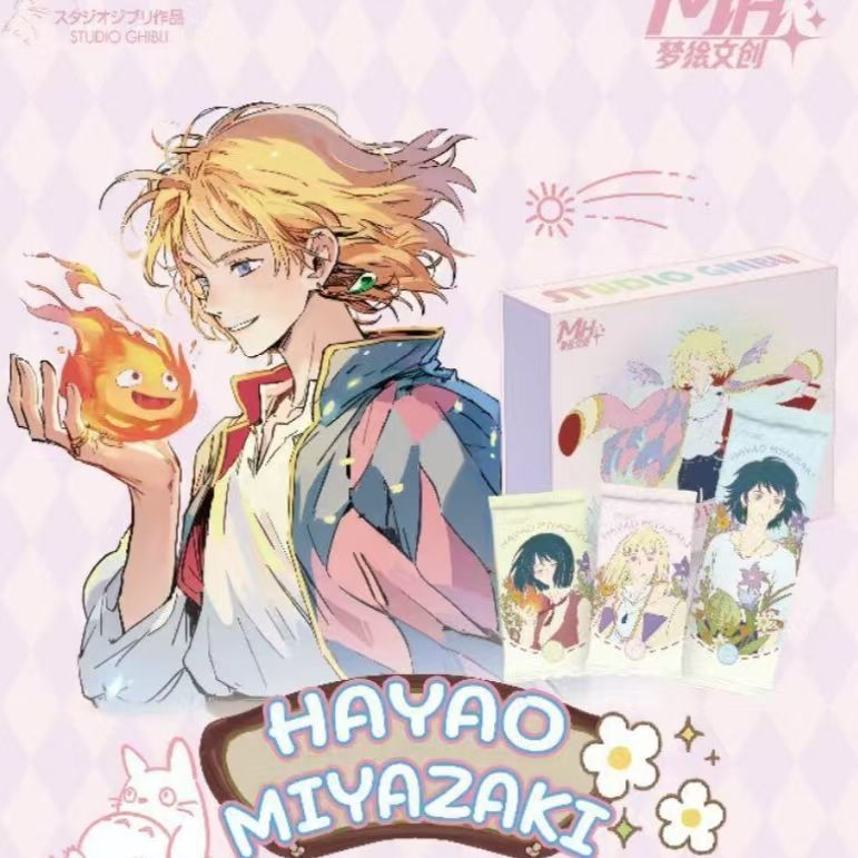 【Fast shipping】blind box ghibli ghibli postcard ghibli decor Mô hình tượng hộp mù