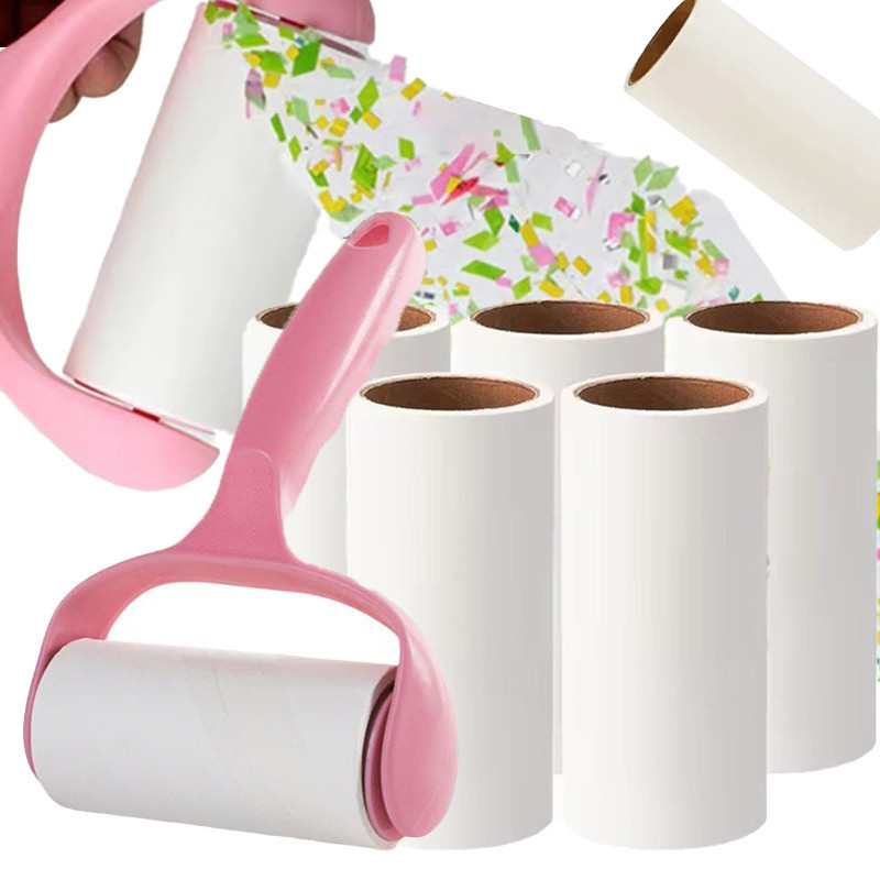 Con lăn xơ vải quần áo có thể xé được di động - Bàn chải tẩy lông thú cưng gia đình