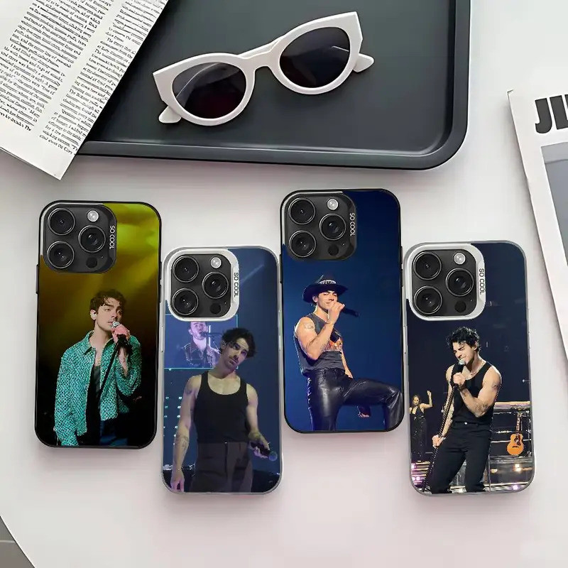 Ốp Điện Thoại Singer Joe Jonas Sleek Bạc Chống Sốc Ốp Lưng Điện Thoại IPhone 17,16,15,14,13,12,11 Pr